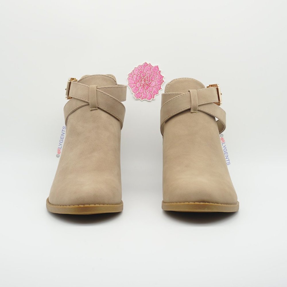 Top Moda Brown Booties NEW - Picture 2 of 6